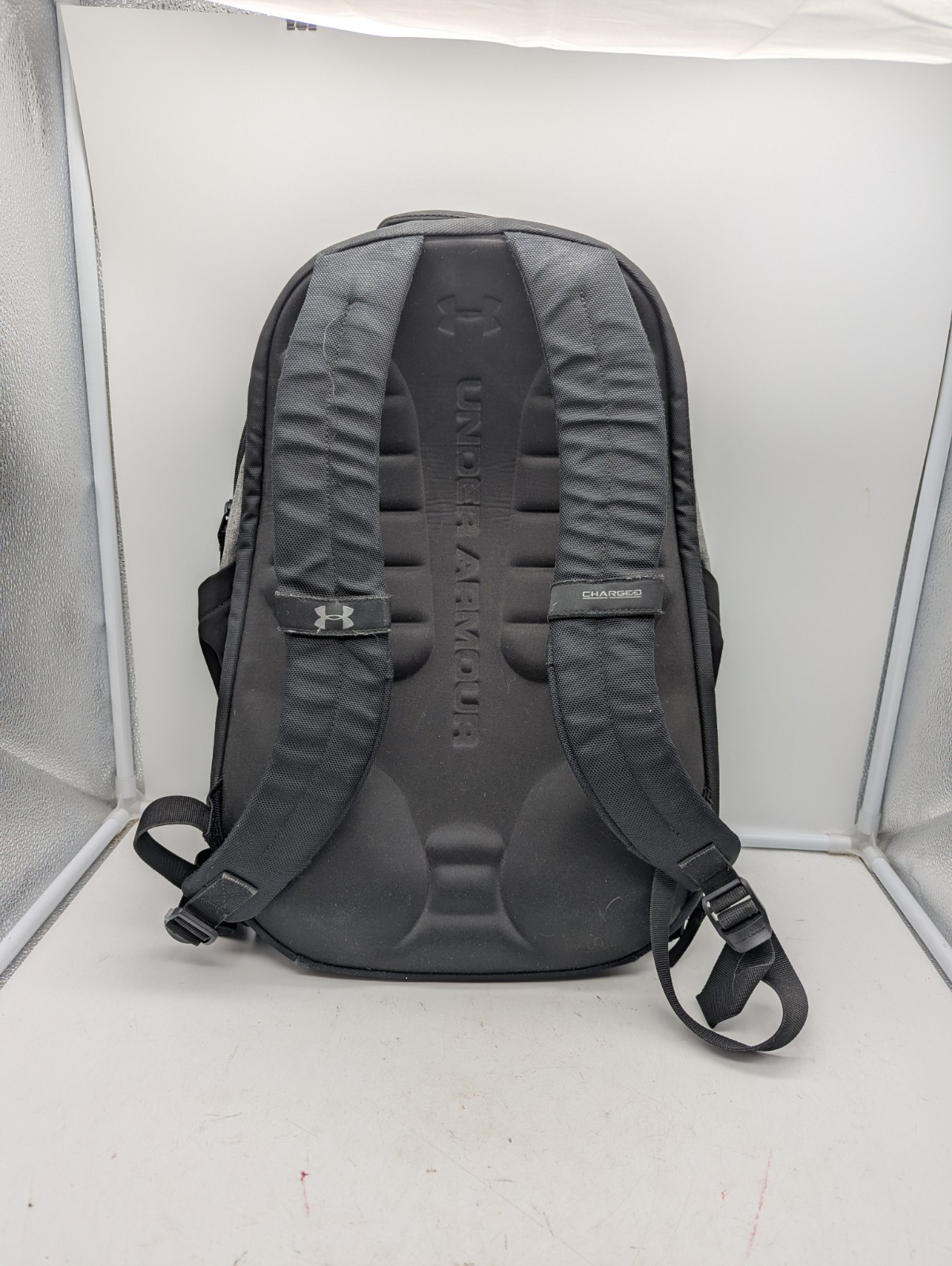 Under armour Hudson storm backpack Graphite Heather Grey Black