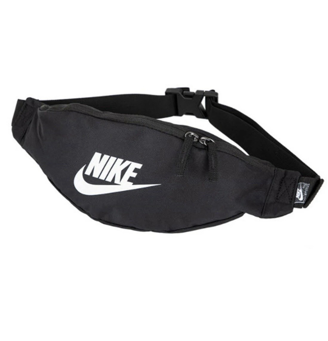 Nike Unisex Heritage Waist Bags Casual Black Run Gym Casual Hip-Bag DB0490-010