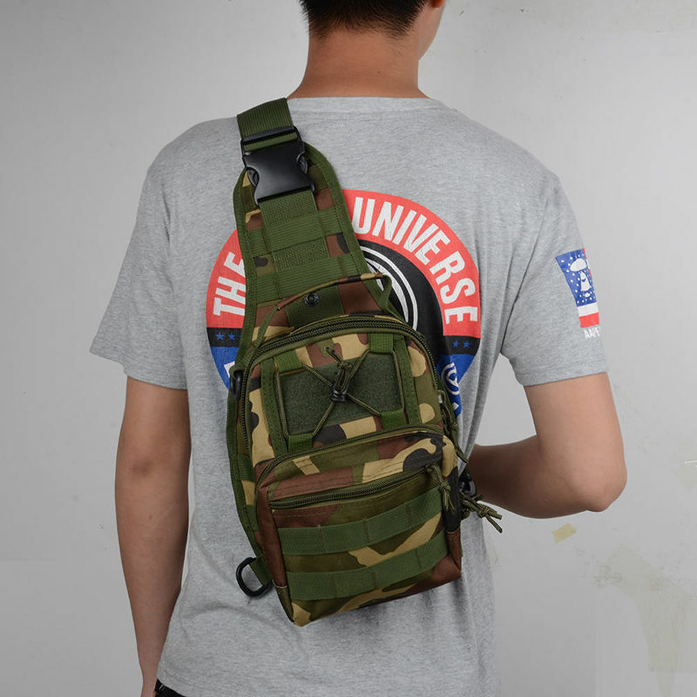 Outdoor Shoulder Military Tactical Backpack Travel Camping Hiking Trekking Bag