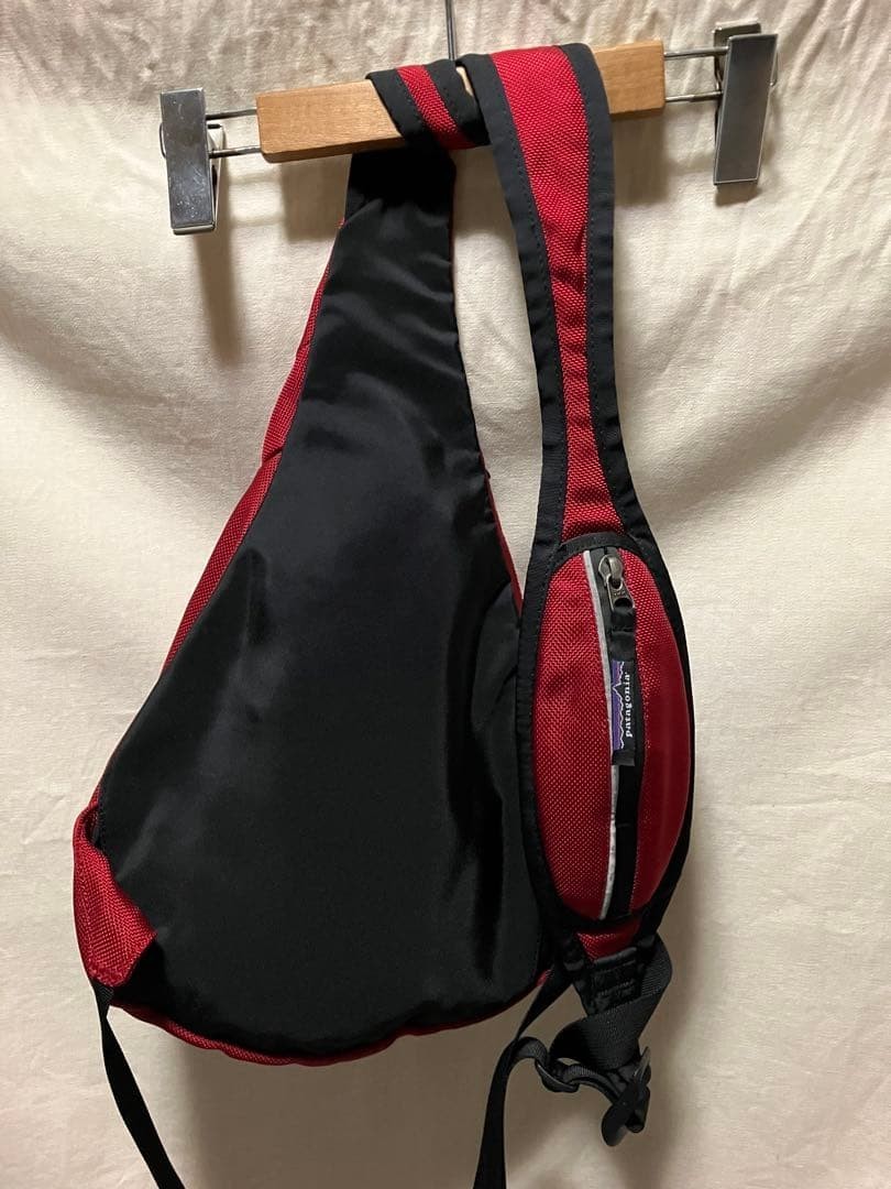 patagonia Atom S8 Sling Bag Excellent Nylon Lightweight Red
