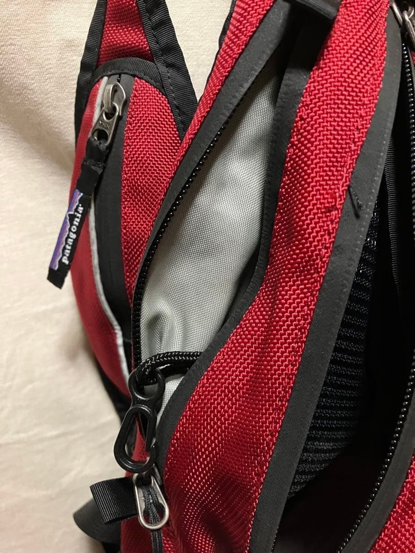 patagonia Atom S8 Sling Bag Excellent Nylon Lightweight Red