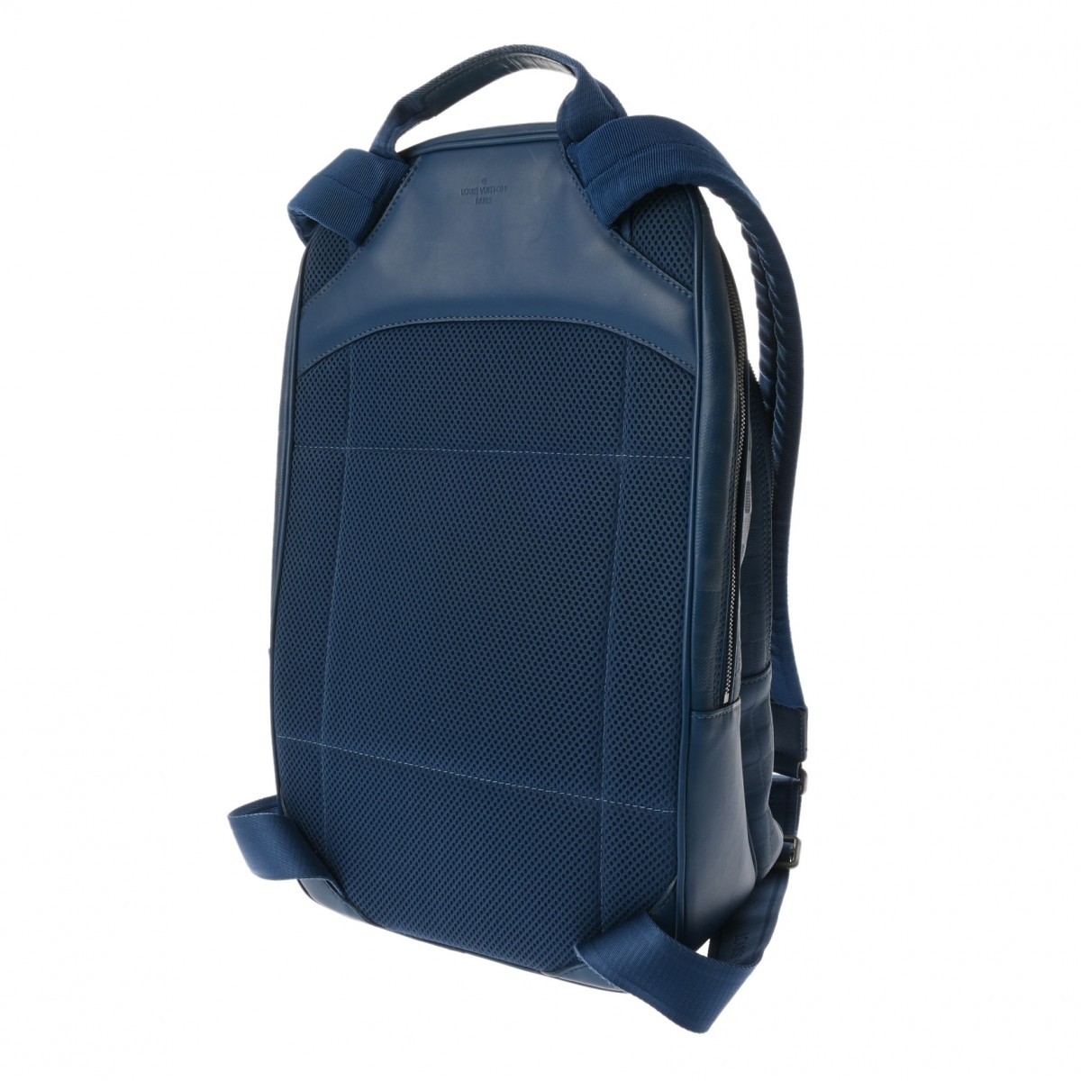 LOUIS VUITTON Damier Anfini Michael backpack Neptune N41353 800000147592000