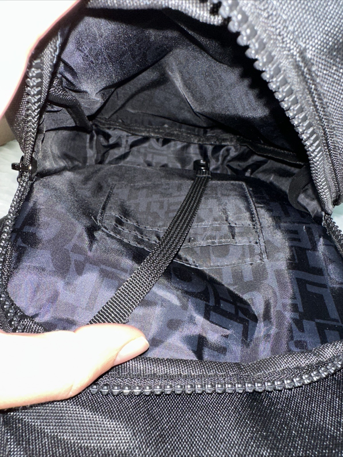 NWT True Religion Buddha Patch Unisex Black YETA 2.0 Crossbody Bag TR104144