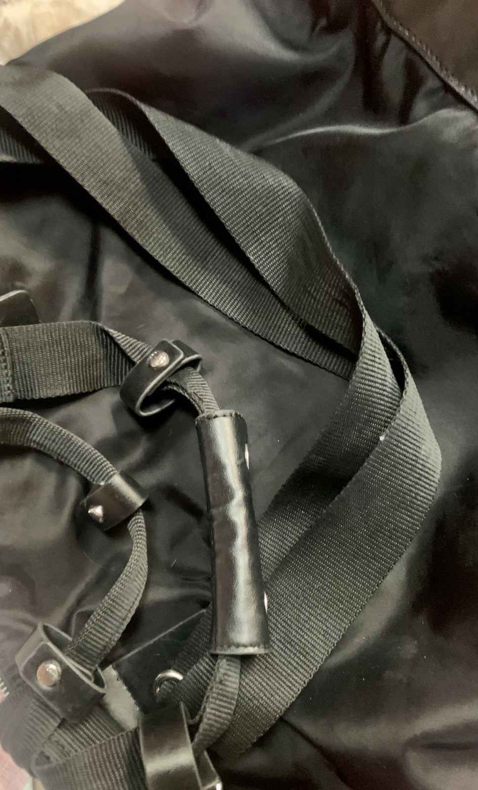 Calvin Klein Black Nylon Carry On
