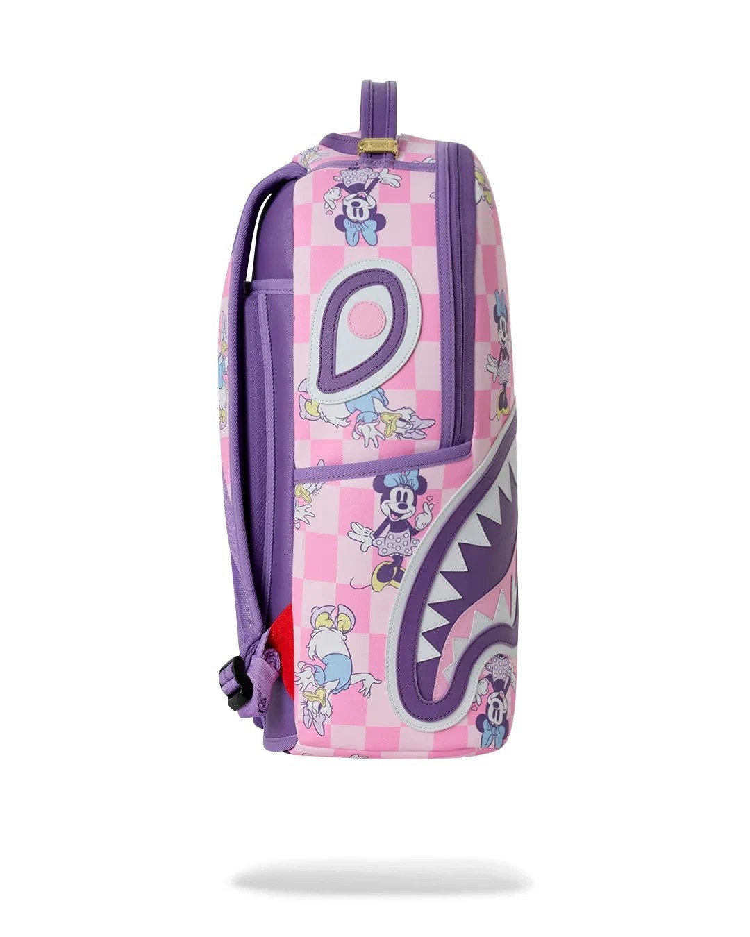 🔥🔥Sprayground Disney MINNIE DAISY CHECK Backpack New Pink Bookbag School Bag