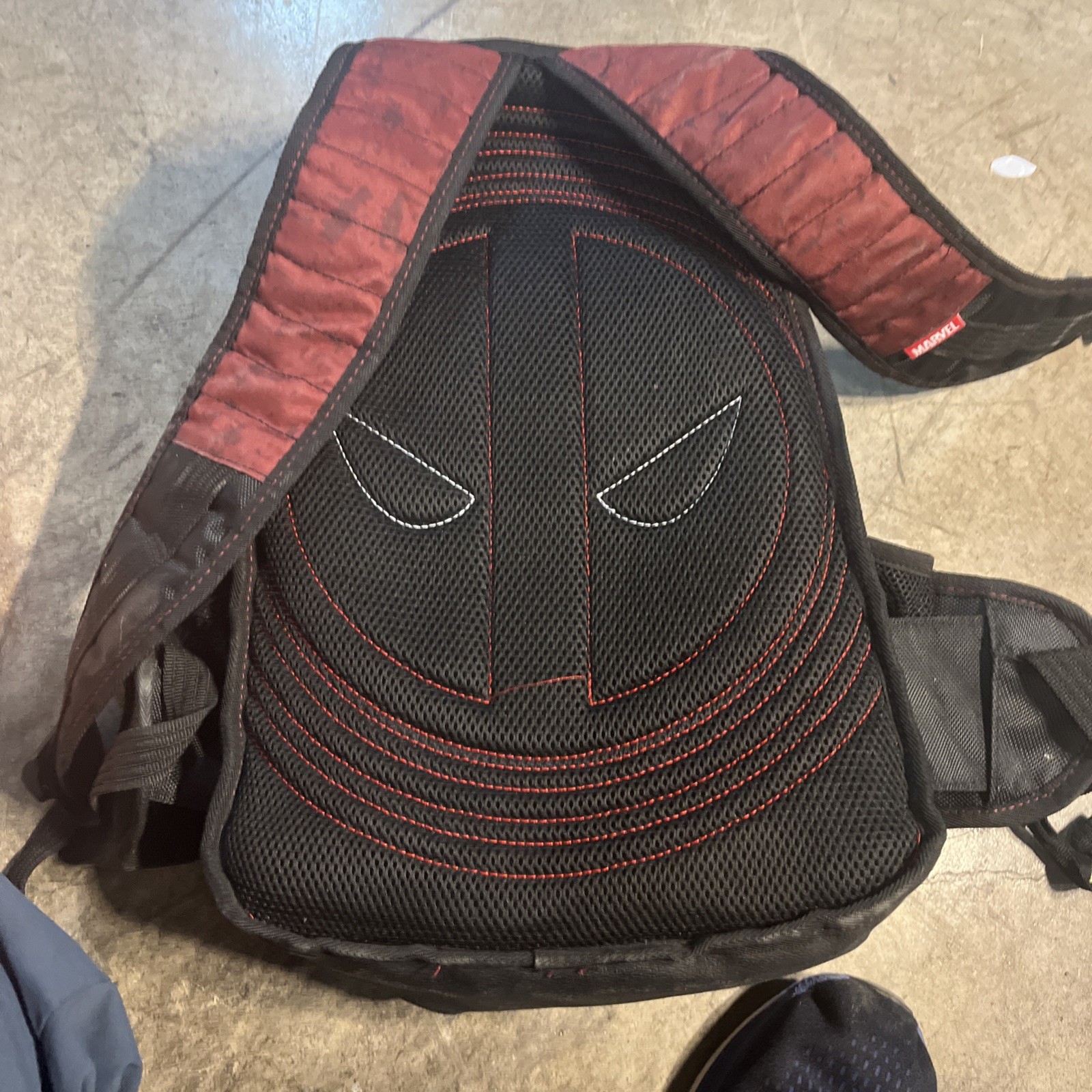 Marvel Comics Deadpool Backpack Cosplay Knapsack Traveling Bag Laptop Bag Gift