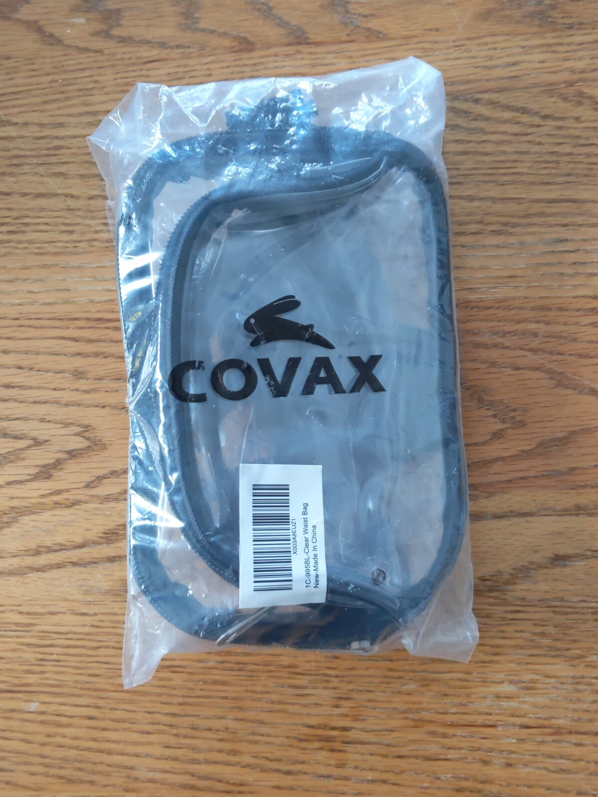 Covax Clear Fanny Pack Stadium Approved – PVC Clear Belt Bag Fits Most Waists
