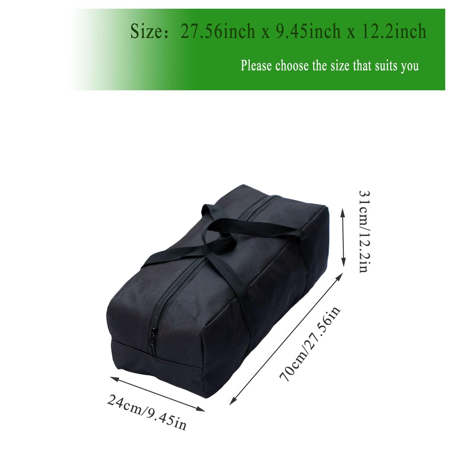 Extra Large Heavy Duty Duffle Bag – Foldable Storage Organizer for Camping Ch…