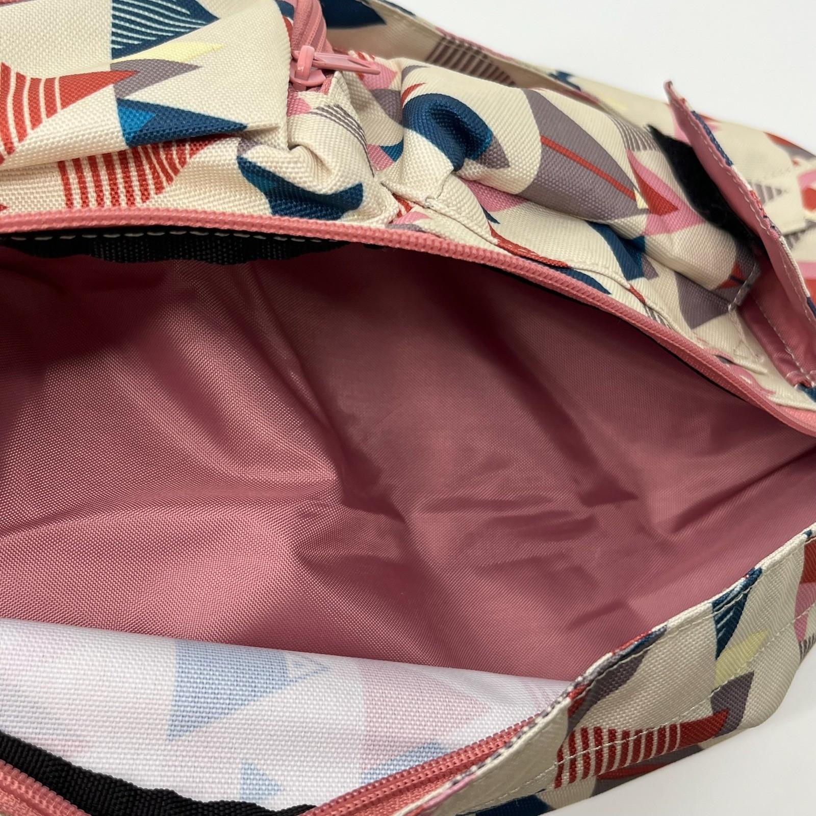 KAVU Rope Sling Backpack Mountainscape Crossbody Travel Hiking Geometric Print