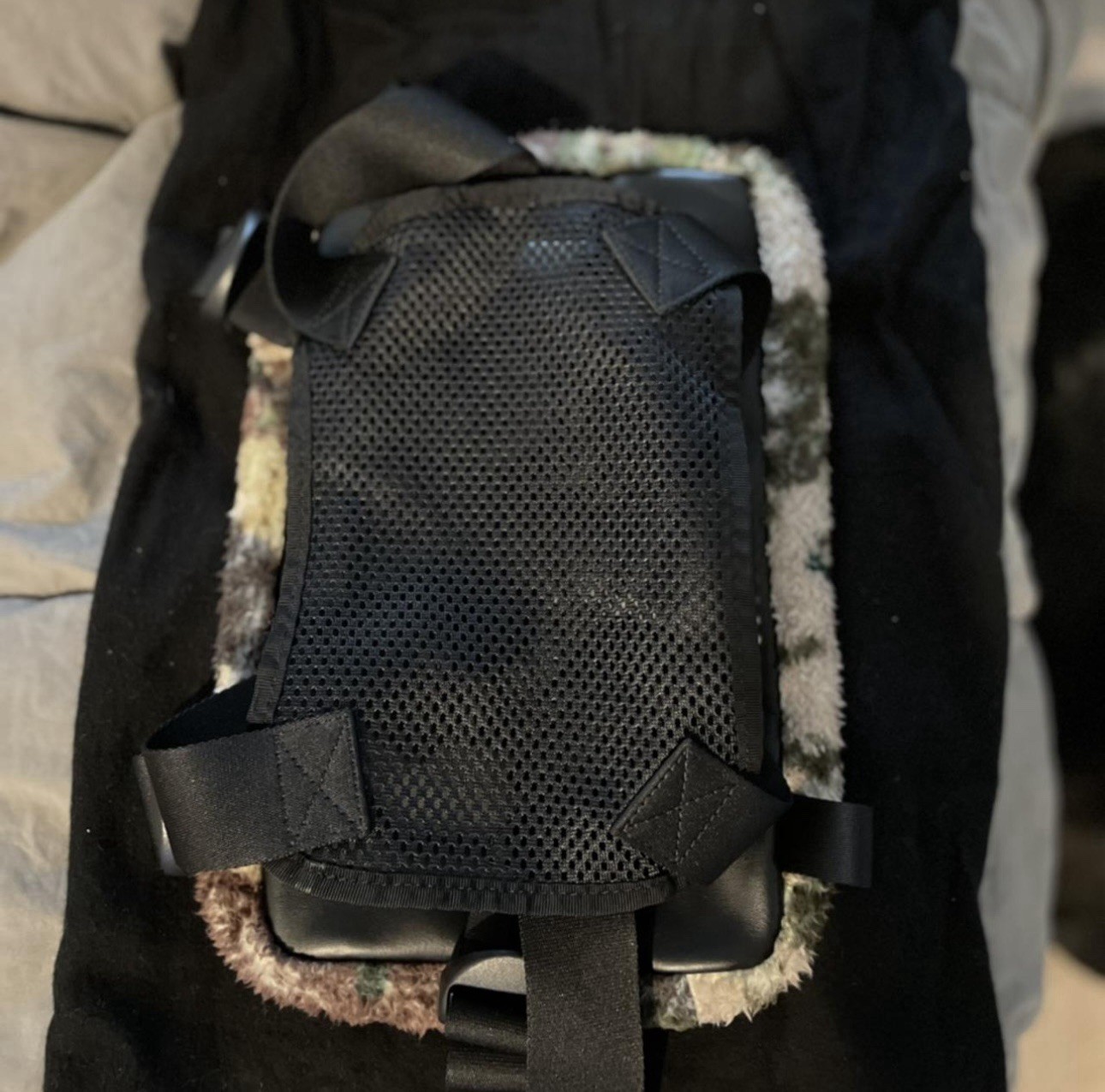 Alyx Camo Fleece Chest Rig/Bag