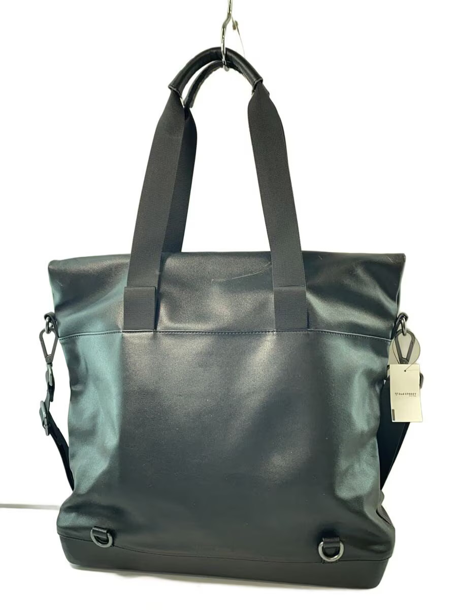 Moleskine Leather Tote Bag, Black