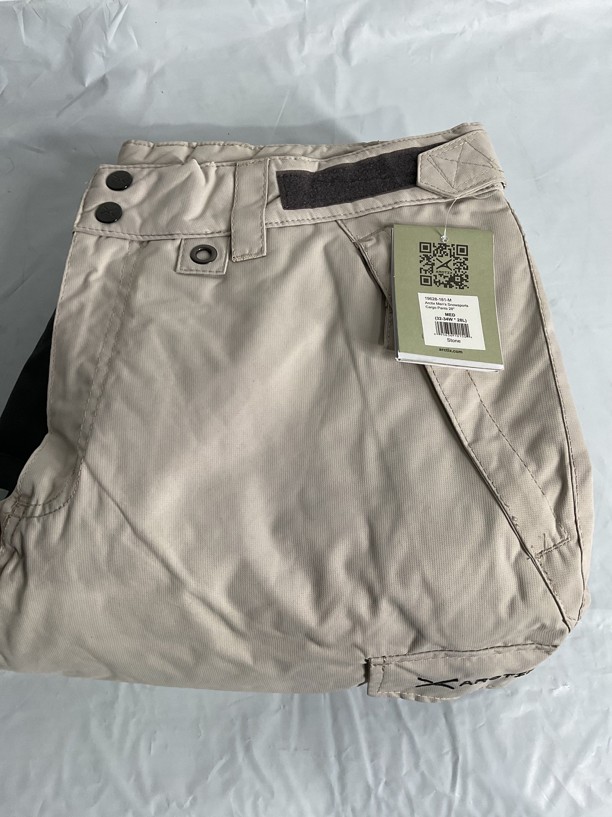 Arctix Men’s Insulated Snowsports Cargo Pant Stone Medium 28 Inseam U23