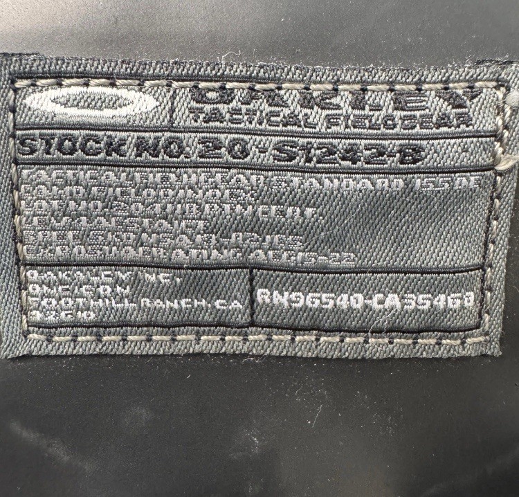 VERY RARE! Oakley AP Mechanism Backpack Black Vintage Tactical Field Gear Icons!