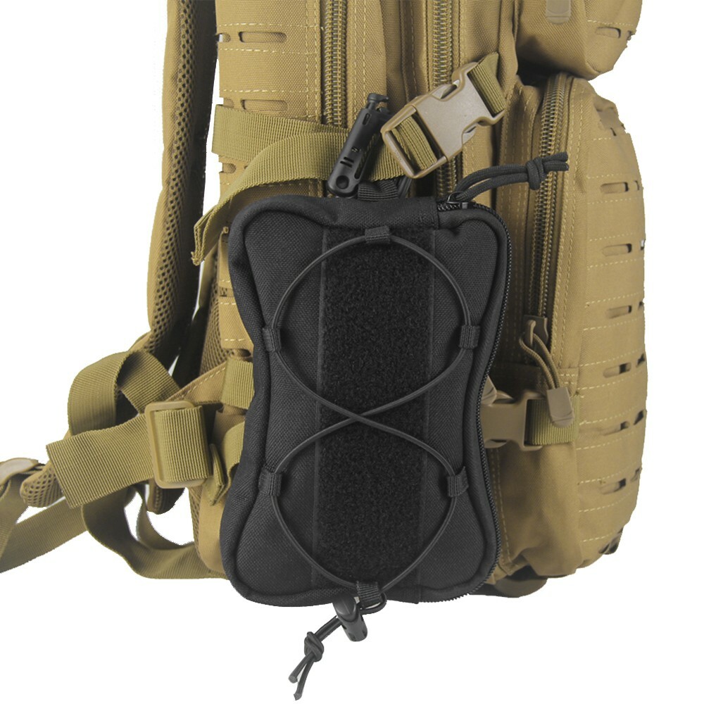 Tactical Molle Compact Horizontal Admin Pouch Utility EDC Accessories Waist Pack