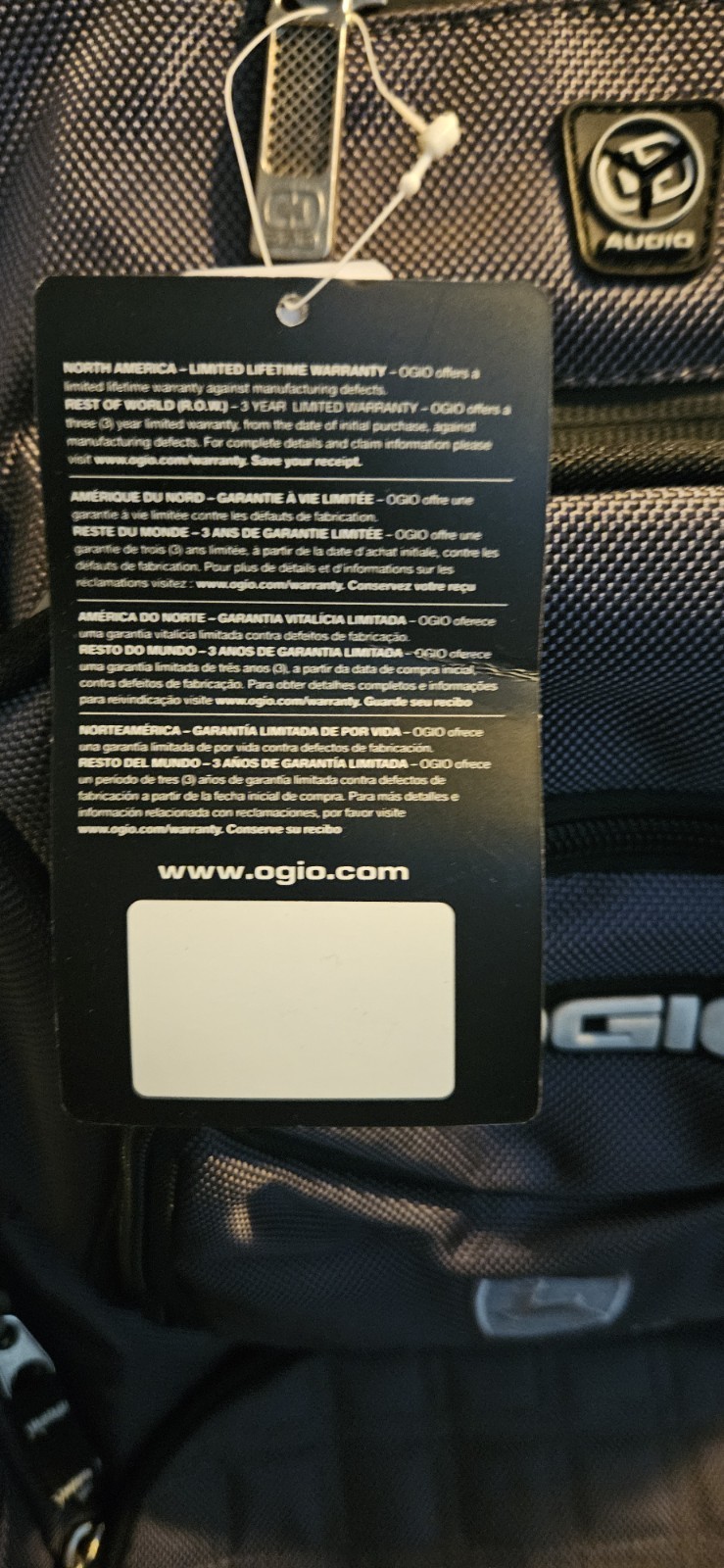 Ogio John Deere Backpack Audio Pocket