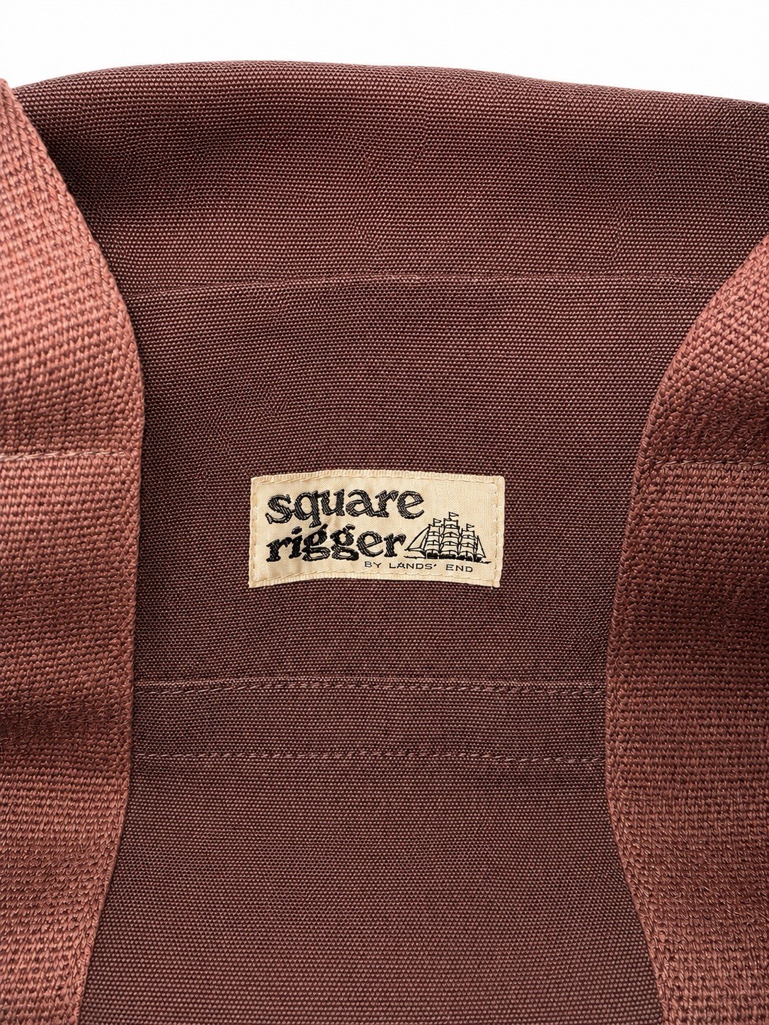 Vintage Square Rigger by Lands’ End Canvas Duffle Bag