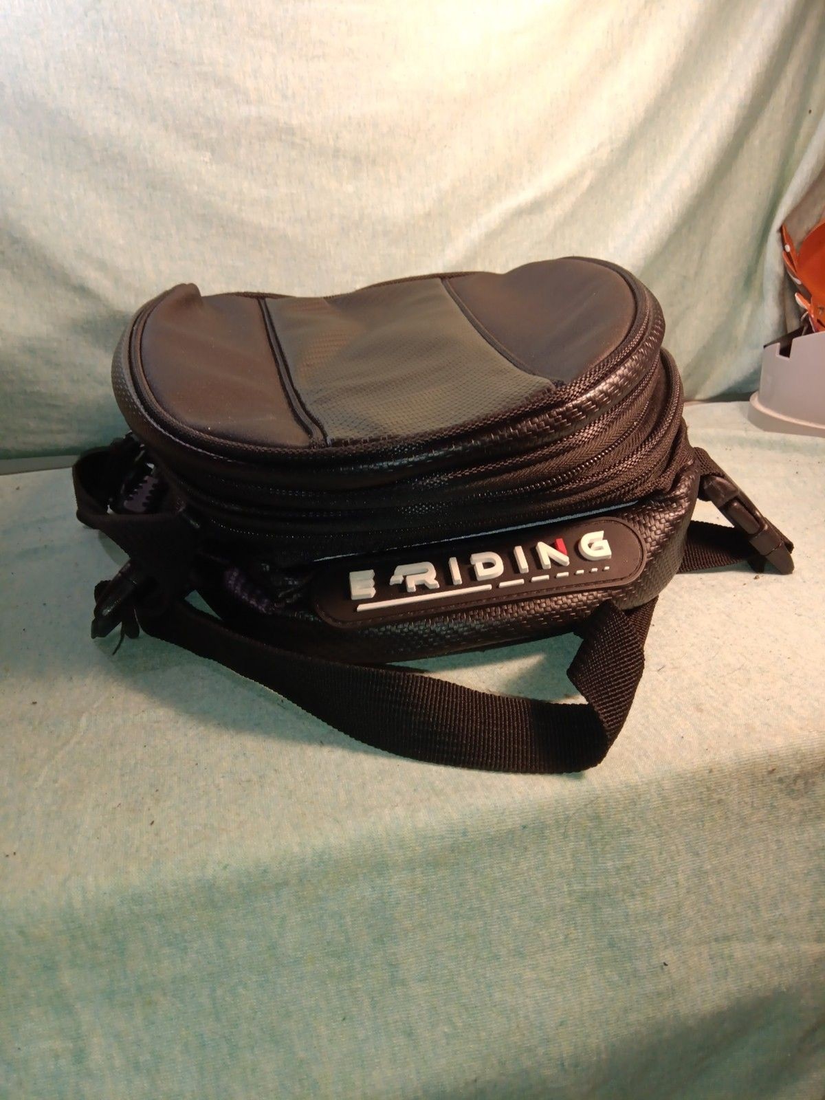 Motorcycle Tail Bag, 12L-15L Expandable Waterproof Motorbike Rear Seat Luggage
