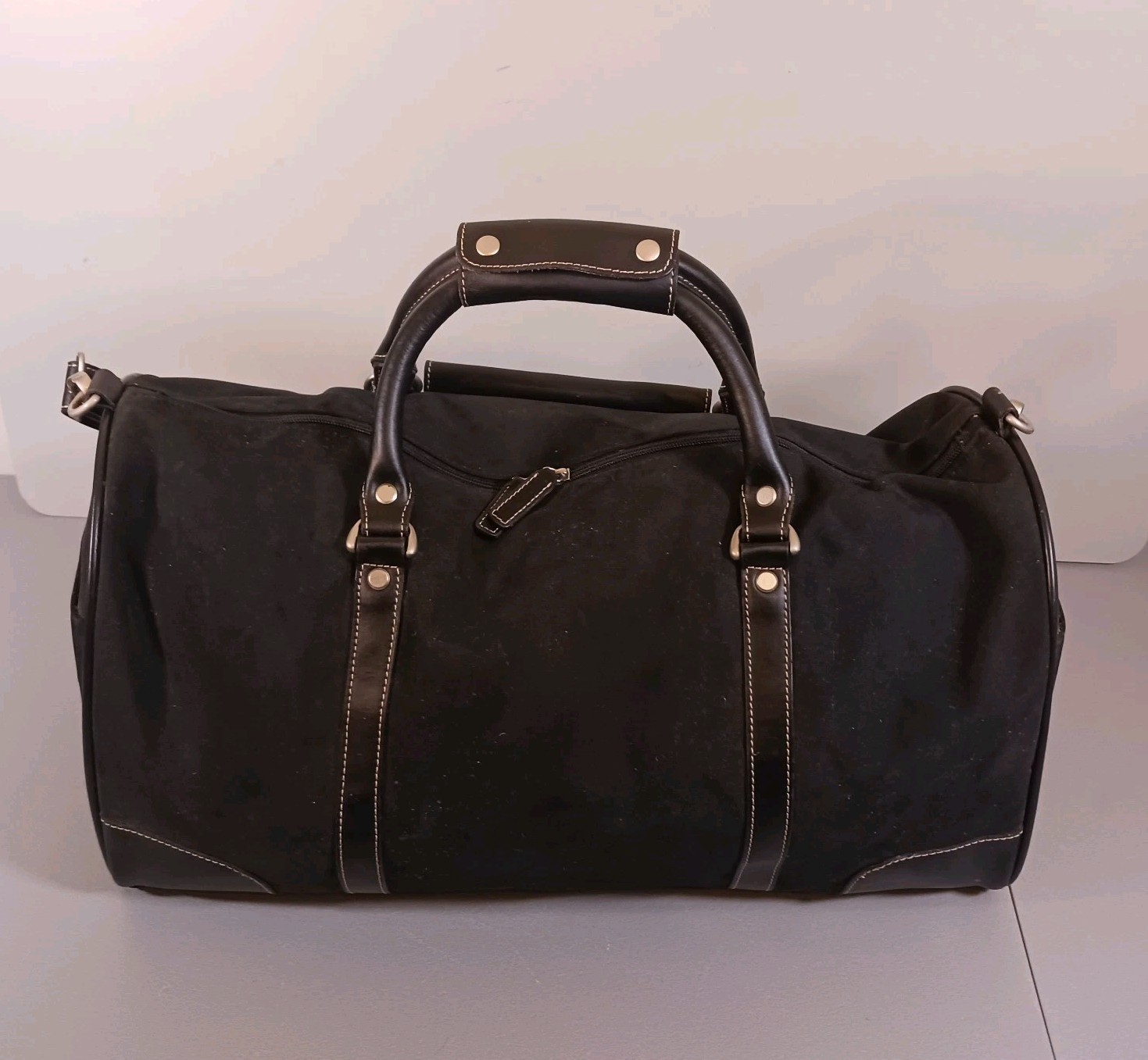 Bellino Leather Overnight Bag Embossed Pinehurst #2 US OPEN 2014 FREE SHIPPING