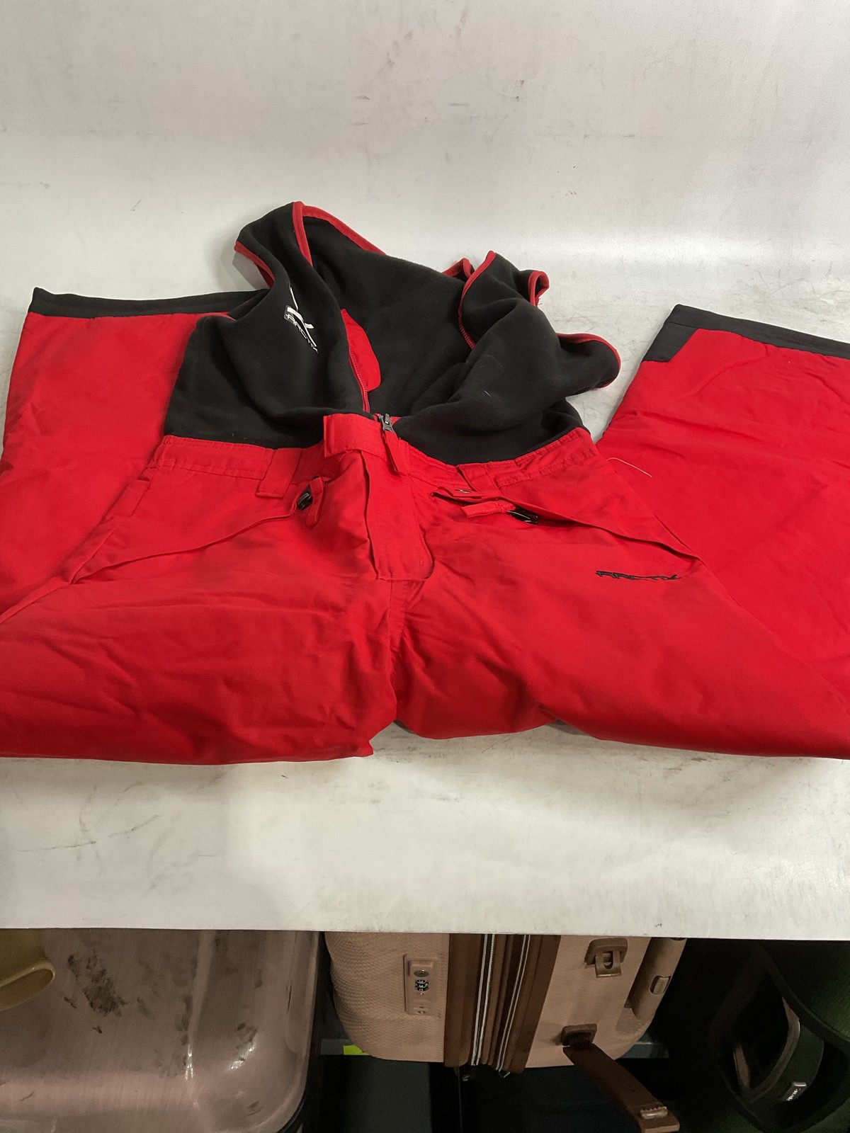 Arctix Kids Infinity Bib Overalls Formula One Red Medium U4