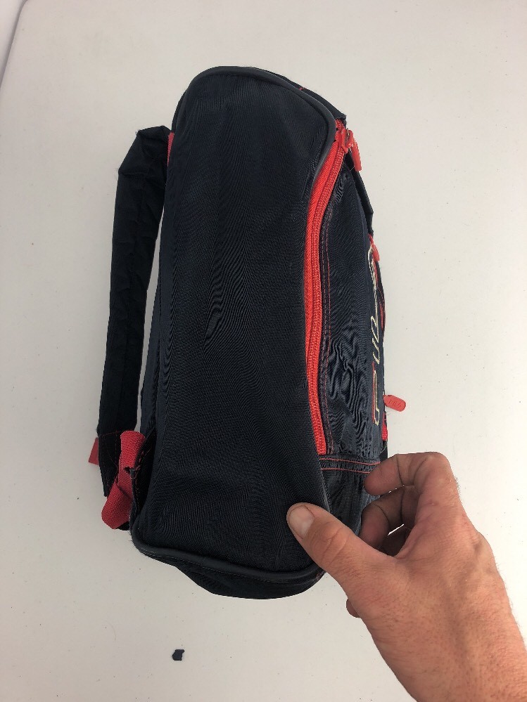 Fila 90’s Vintage Backpack Color Block Spell Out Mesh Streetwear Hip Hop Rare