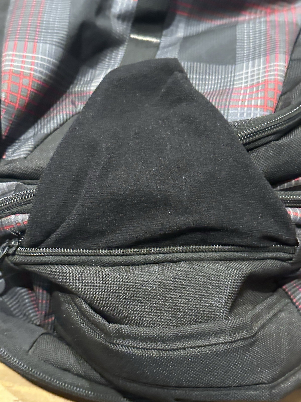 Adidas Large Laptop Backpack Unisex RARE Plaid Layout VERY CLEAN