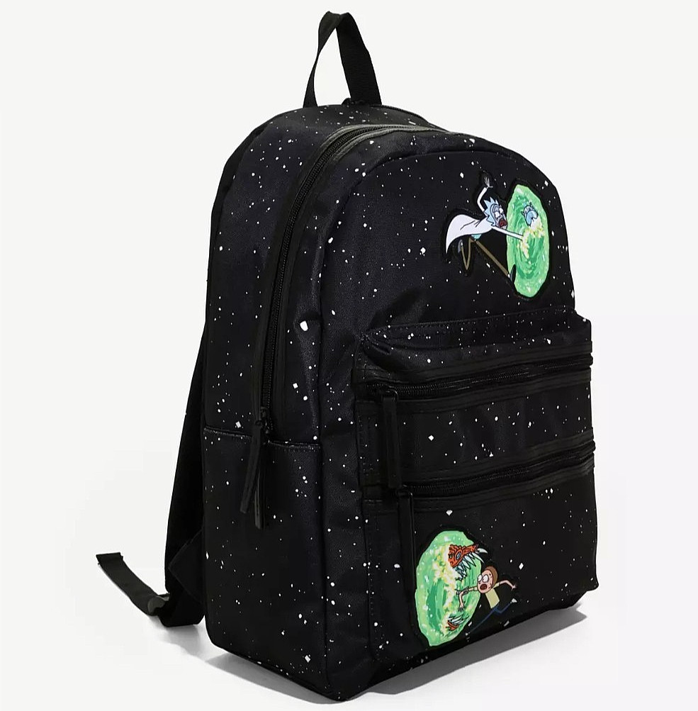 BRAND NEW Rick & Morty Space Portal Backpack