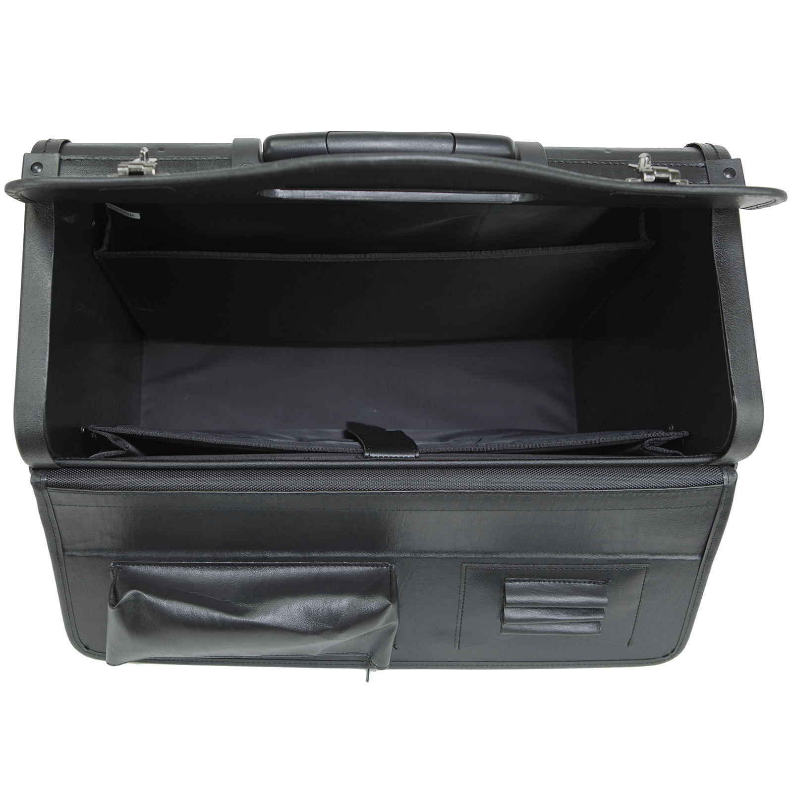 Wheeled Briefcase Rolling Sales Sample Pilot Lawyer Attache AlpineSwiss 19″