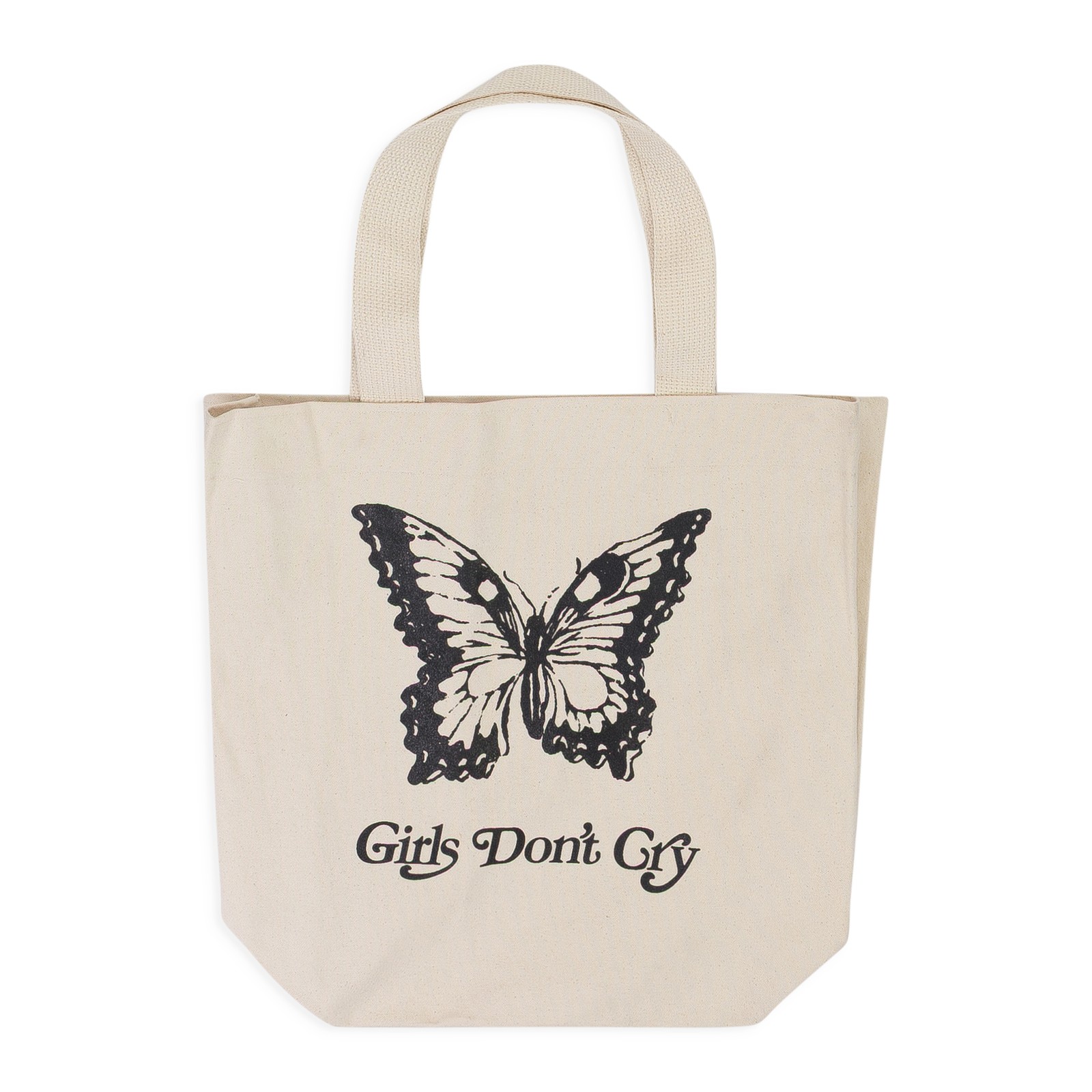 NWT COMPLEXCON X GIRLS DON’T CRY IVORY BUTTERFLY TOTE BAG SIZE OS $50