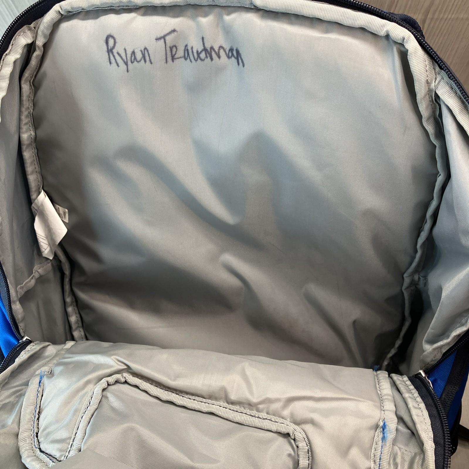 Oakley Y2K Backpack FA15 Large Cushion Pocket Laptop 19x14x6 USA Blue NICE!