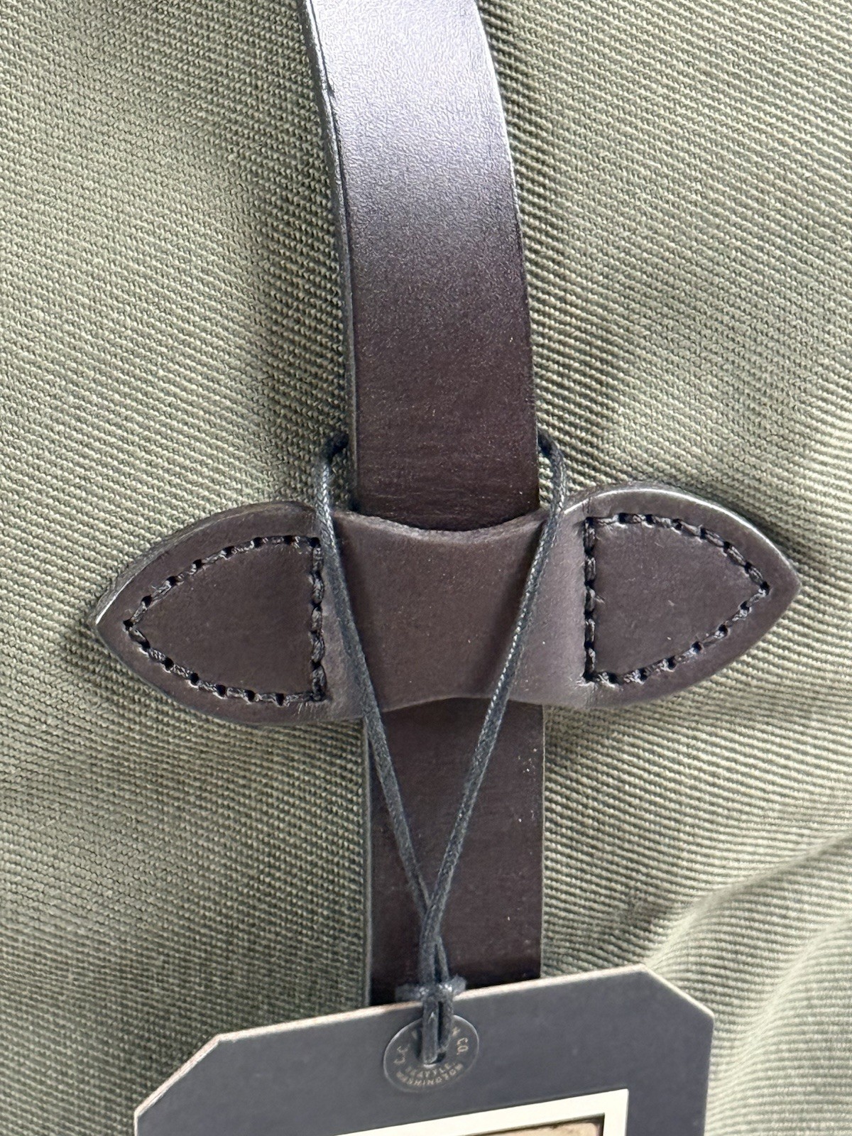 FILSON SMALL RUGGED TWILL DUFFLE BAG OTTER GEEEN NWT SOLD OUT