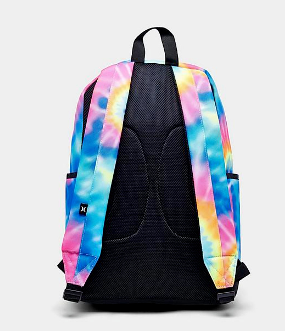 HURLEY GRAPHIC SCHOOL Backpack Book PINK BLUE VOLT Bag LAPTOP SLEEVE NEW $55