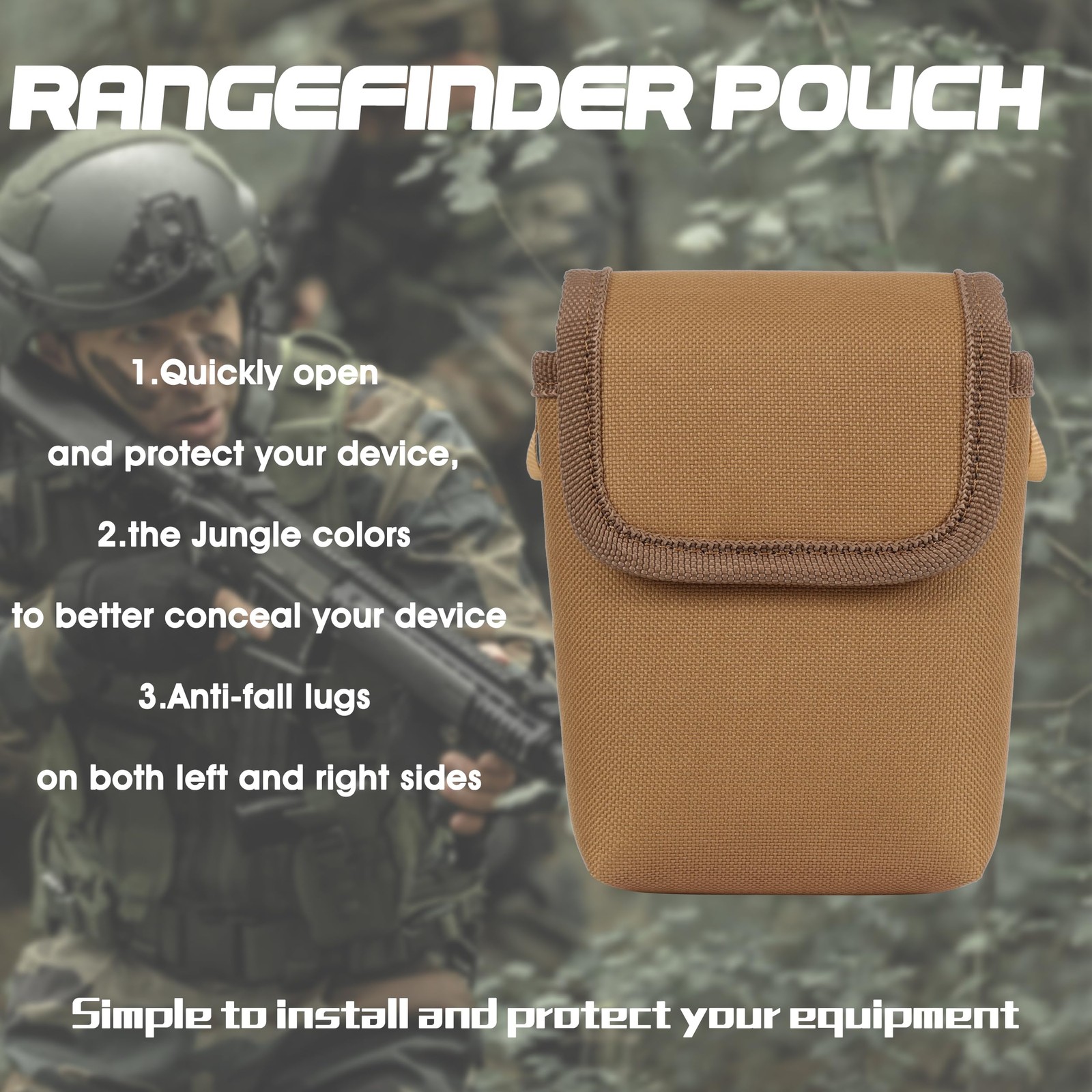 Yao Suo Rangefinder Pouch – Ultimate Protection 5.9 x 3.9 x 2.7 inches, White