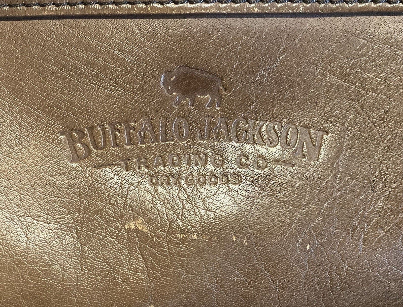 Buffalo Jackson Trading Company – Leather Duffle Bag – Used