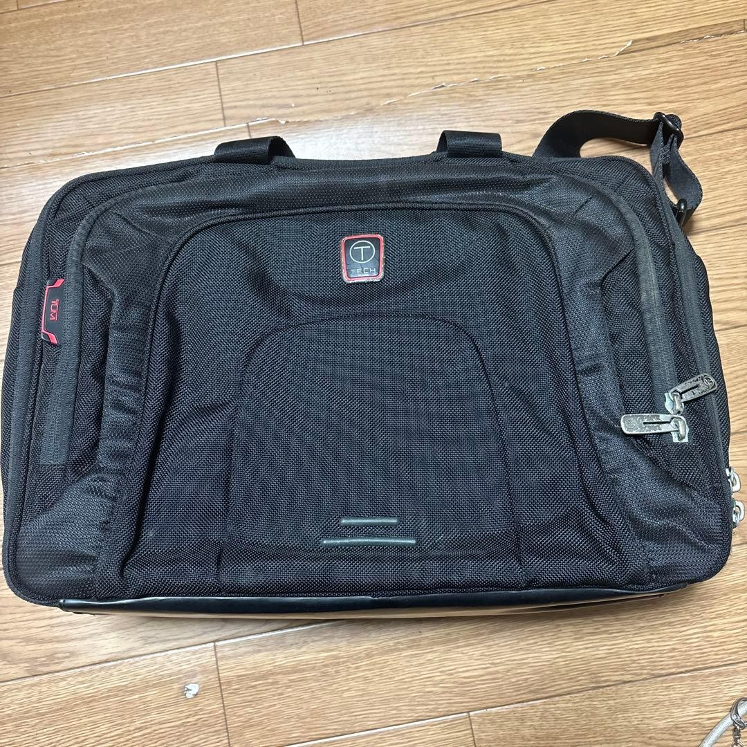 TUMI Handbag 2way Vintage Nylon Large Black 43cm/32cm/11cm Unisex Classic