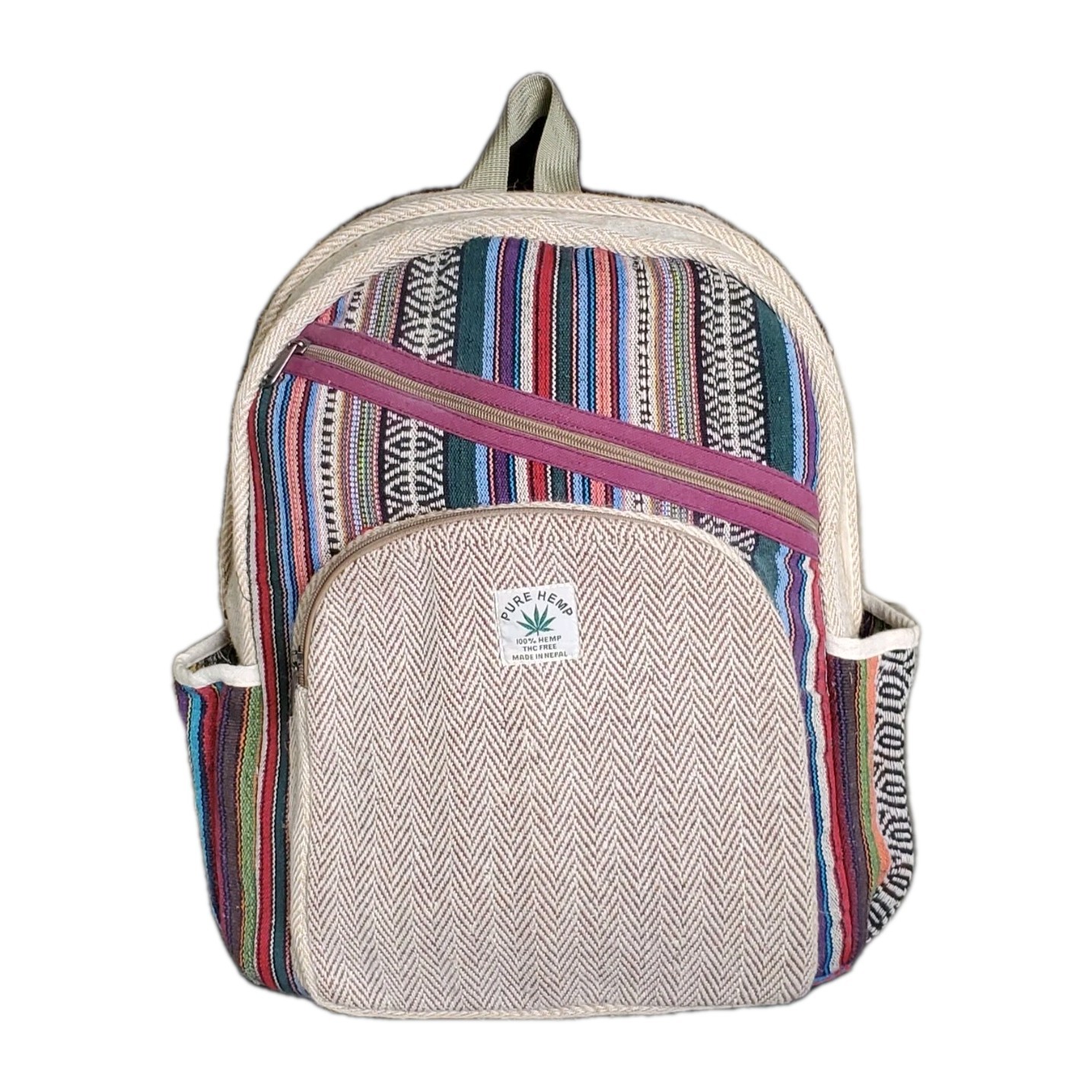 Large Pure Hemp Backpack