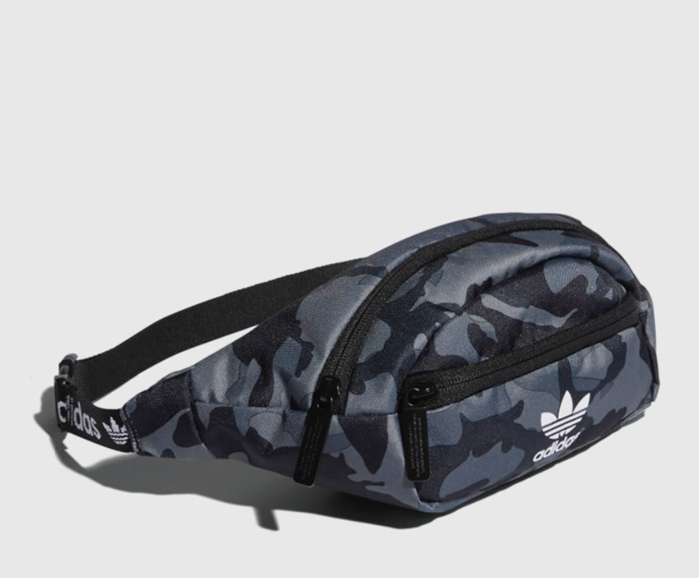 NEW Adidas Originals Unisex National Night Camo Adjustable Fanny Pack Bag Waist