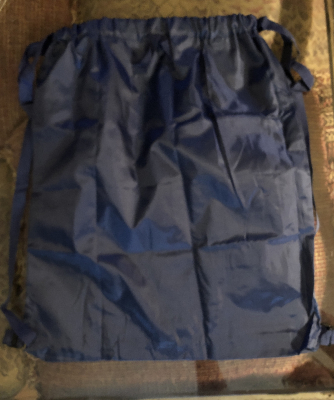 Sketchers Backpack. New. Navy Blue. 19×17” Flat. 100% Polyester. USPS
