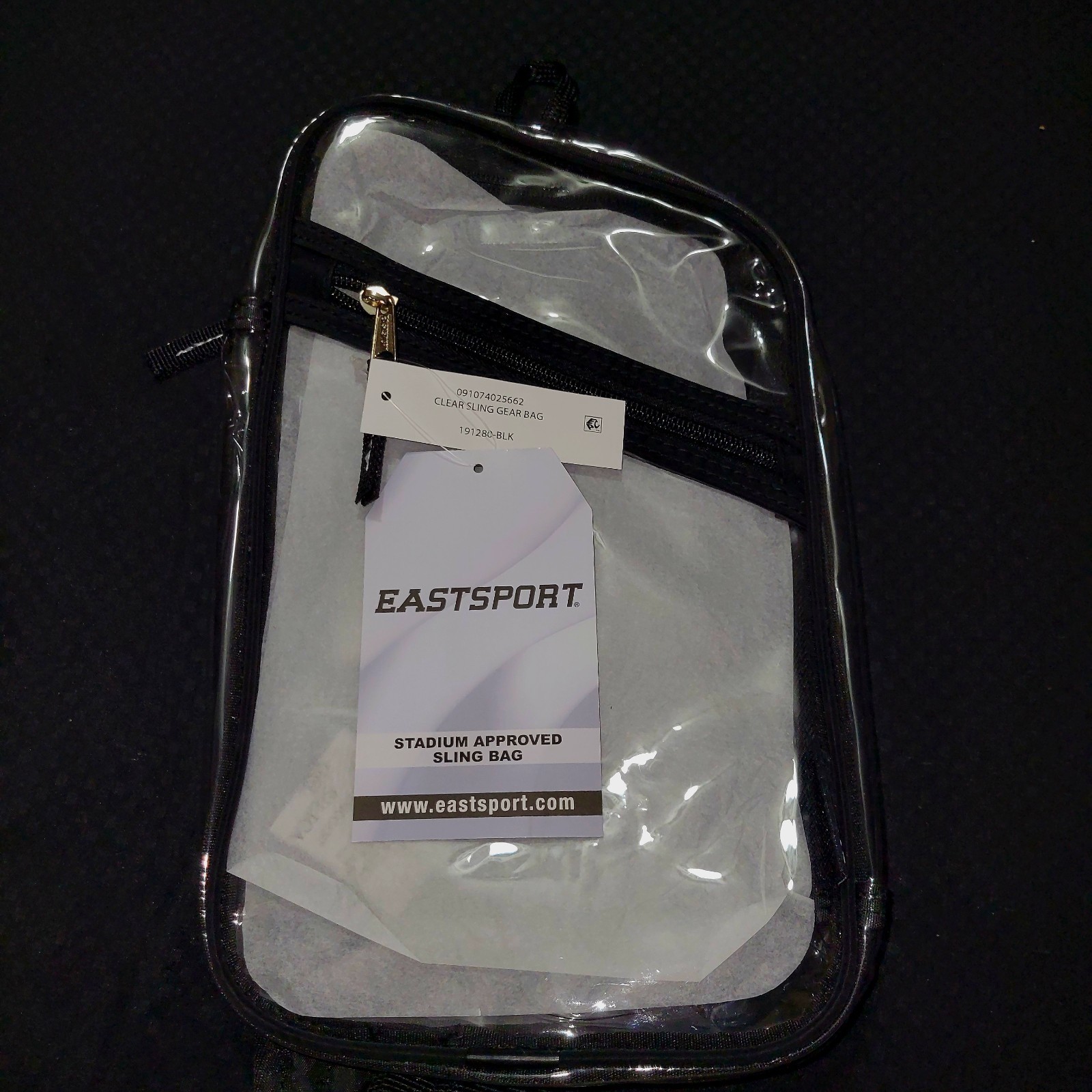 Eastsport Clear Stadium Approved Sling Gear Bag Unisex