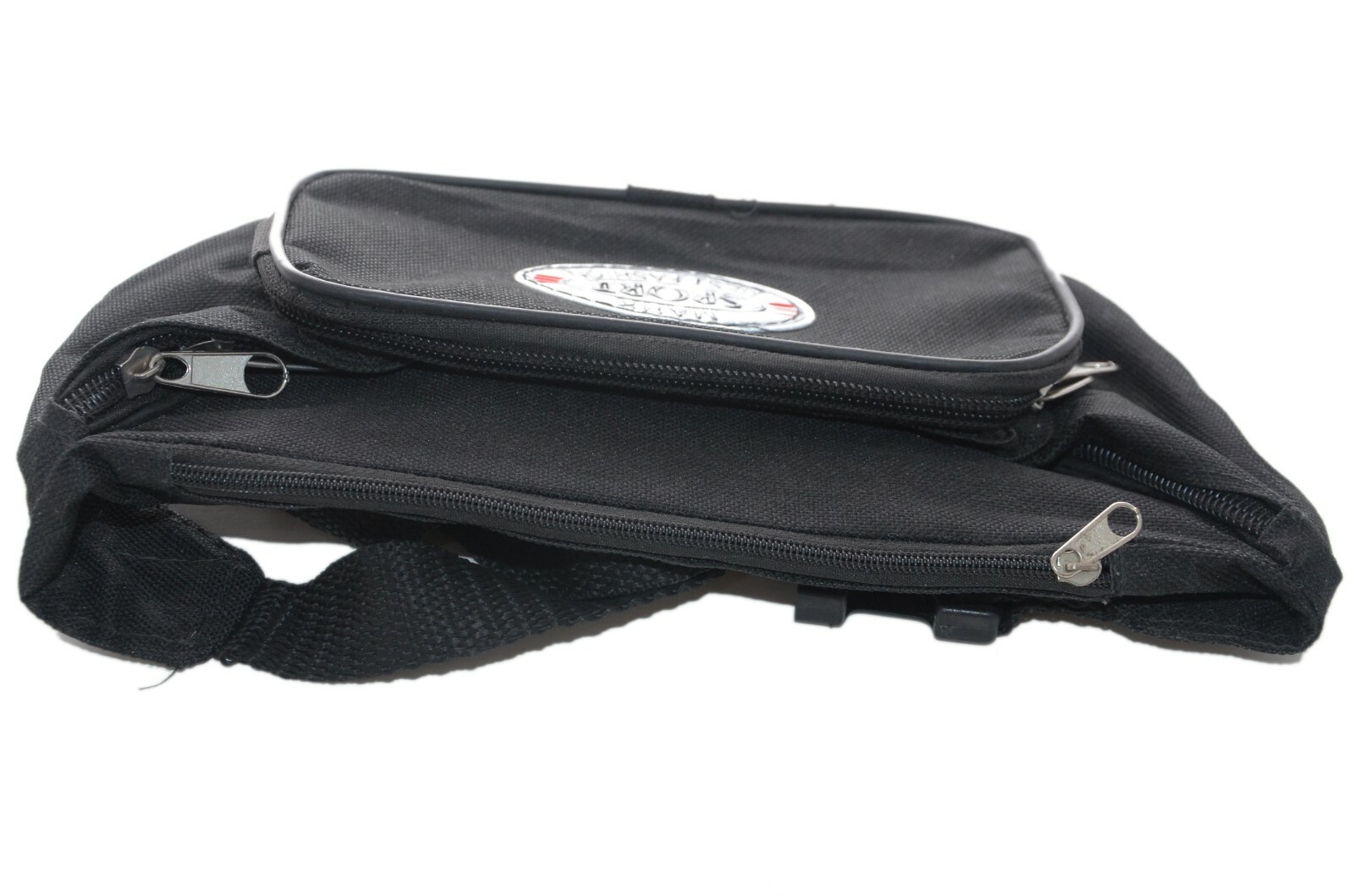 Women Men Waist Bag Belt Bum Hip Travel Purse Fanny Pack Black Fashion Sport Leg