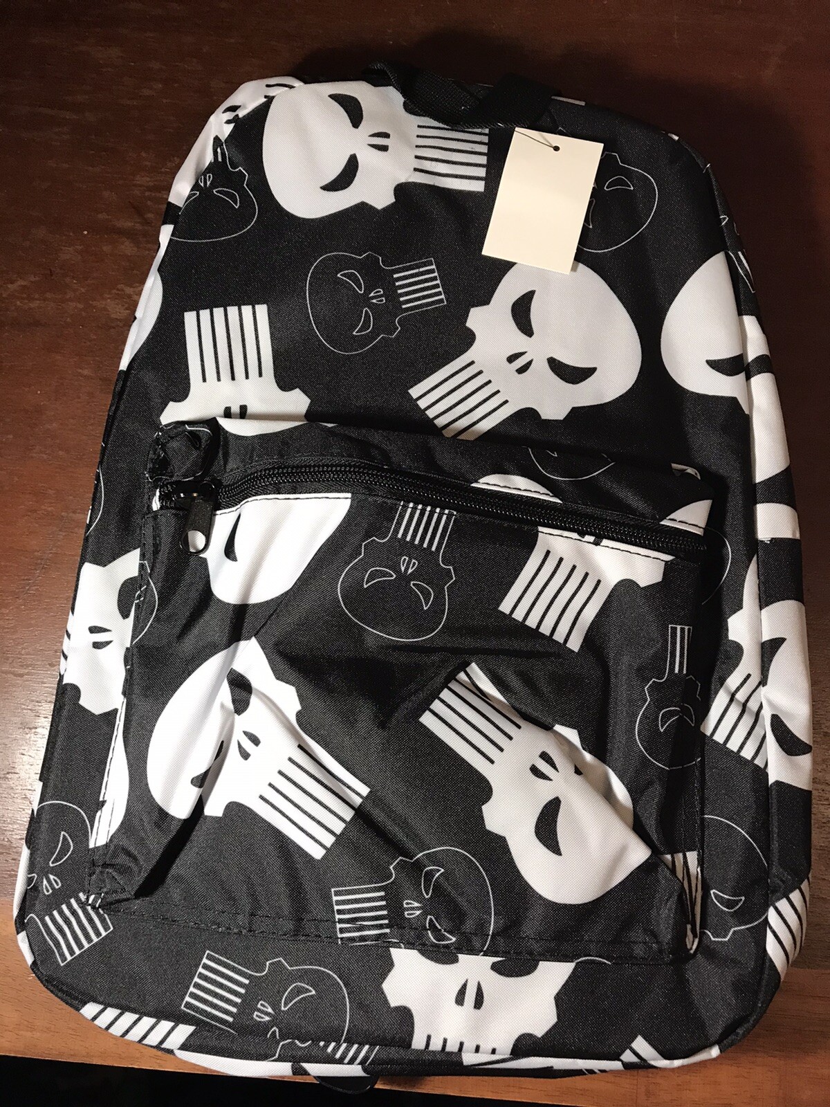 Marvel Punisher Logo All-Over Print Backpack New /w Tags