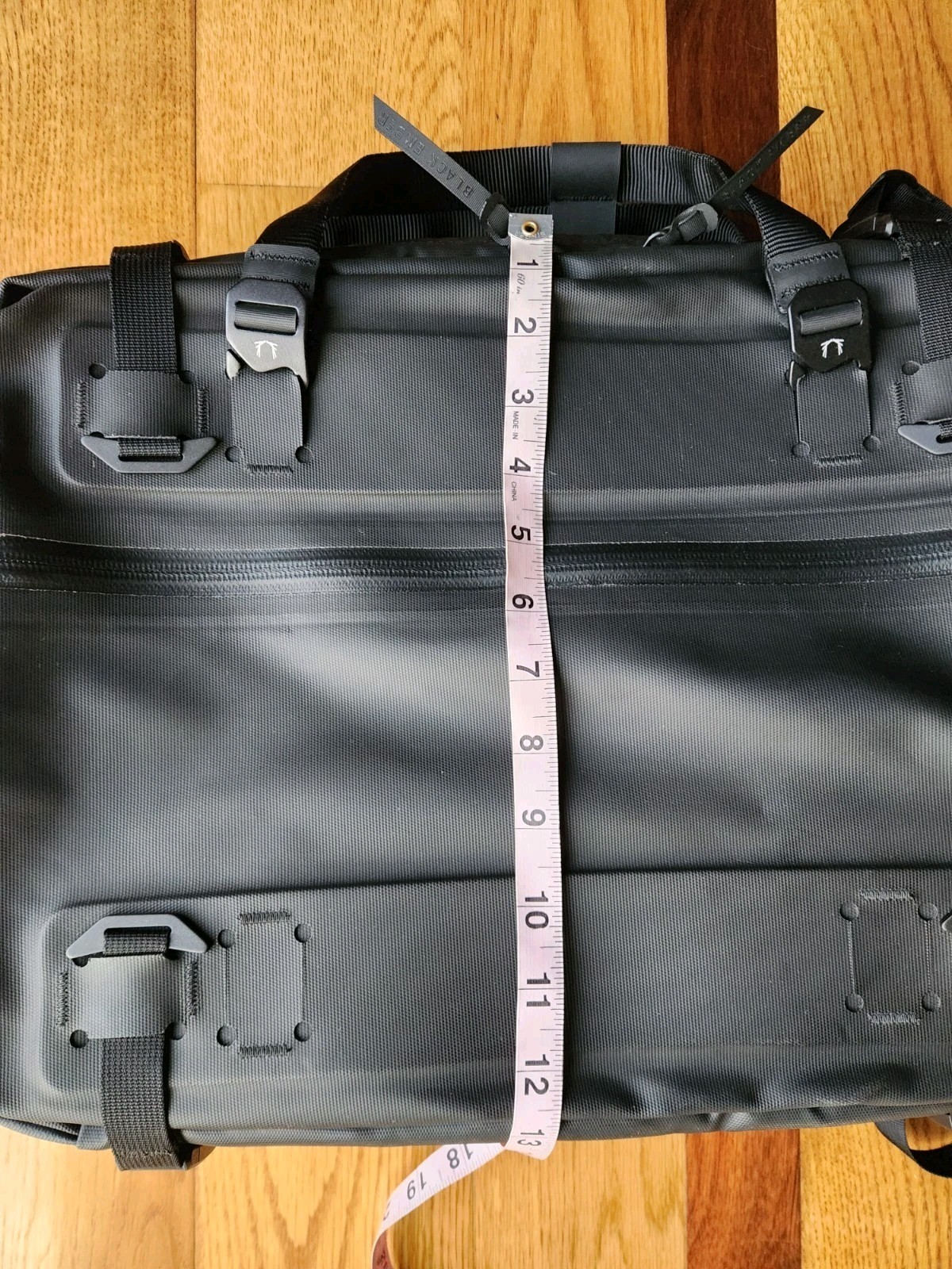 Black Ember FORGE Black Briefcase Backpack Overnight Expandable **MINT**