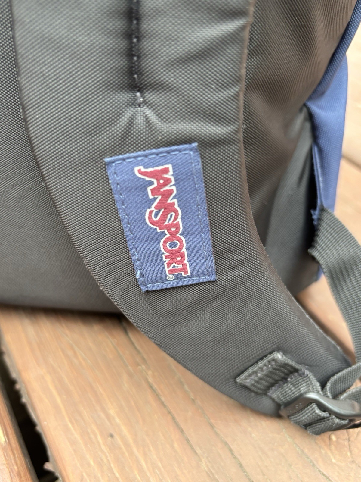 JanSport Big Student Backpack JS0A47JK Navy-5 Pockets- 17.3”x13”