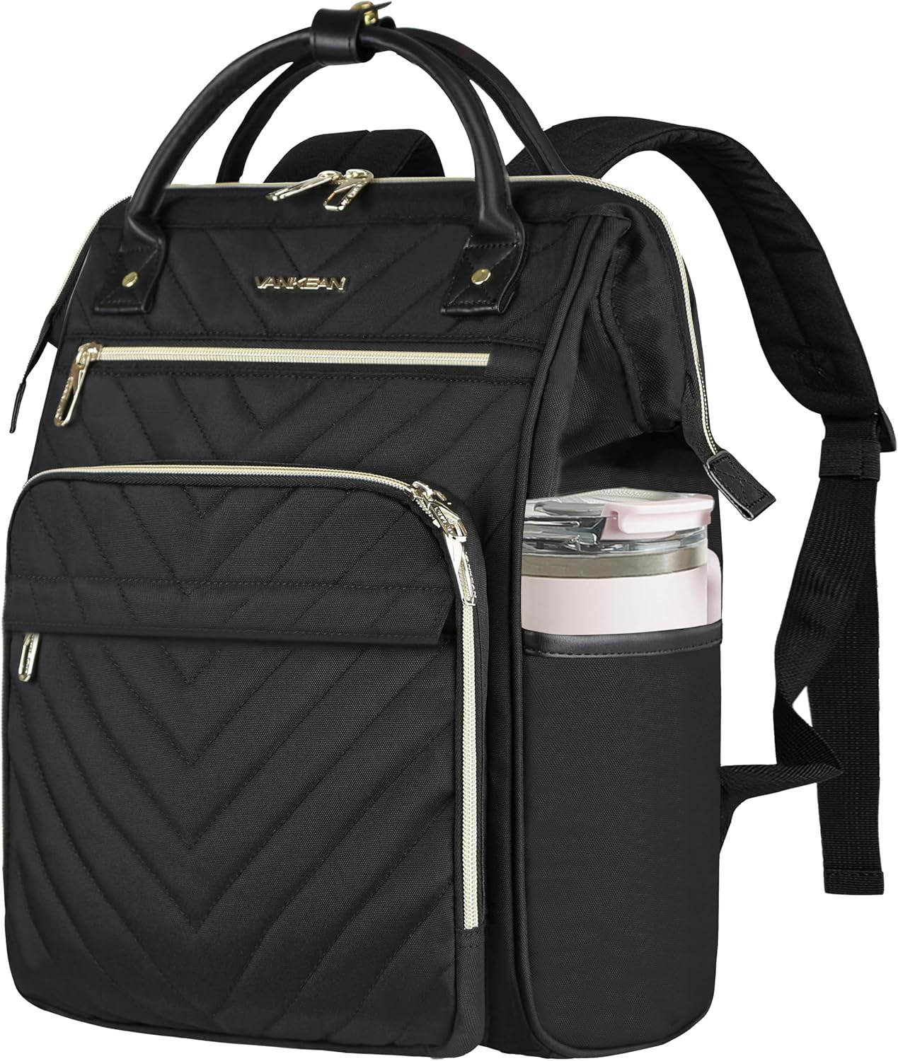 17 Inch Laptop Backpack for Women Fashion Computer Work Bag, Large Capacity Wate