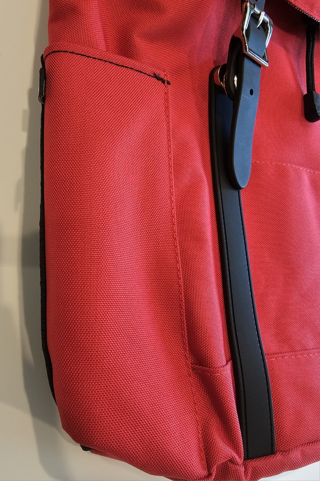 Ashbury by Specter Backpack Fliptop Padded Pocket Laptop Compartment RED