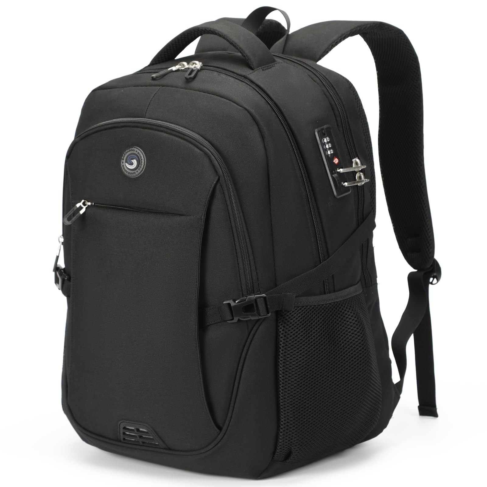 Anti Theft Laptop Backpack 17 Inch with Combination Lock Travel Bag