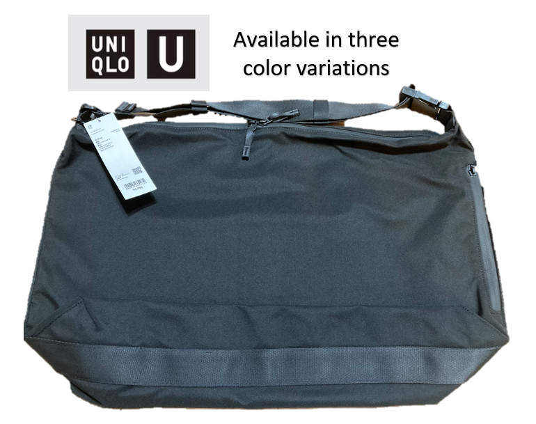 UNIQLO Messenger shoulder bag 3Colors Capacity: 24 liters From Japan