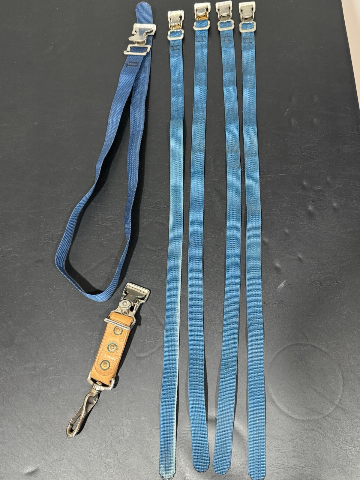 Lot Of 6 Vintage Stamped USPS Postal Mail Cinch Straps U.S. P.O. Dept.