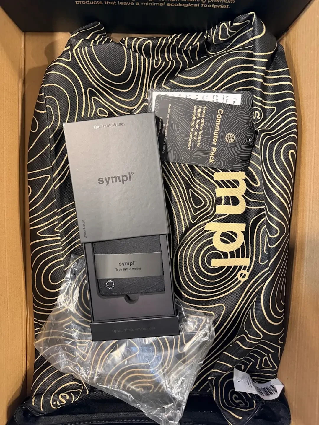Sympl Commuter X-Pac 20L Limited Drop with free new Sympl Wallet