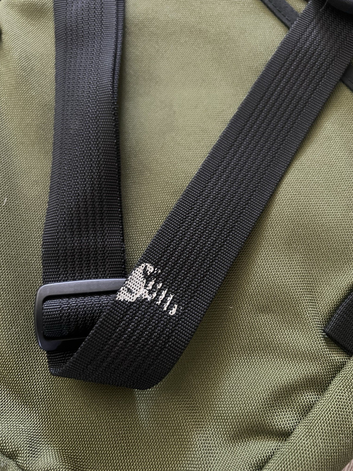 Tom Bihn Ristretto Olive Green Messenger Bag with Orange Interior