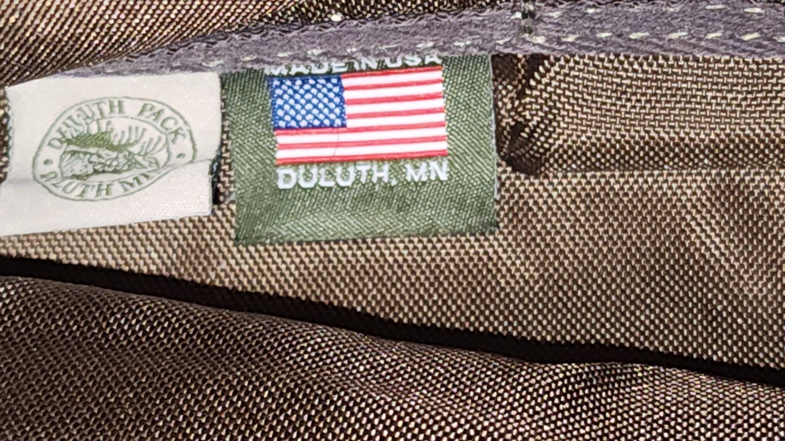 Vintage Duluth Pack Leather Attache Portfolio Folder Professional Zipper Bag